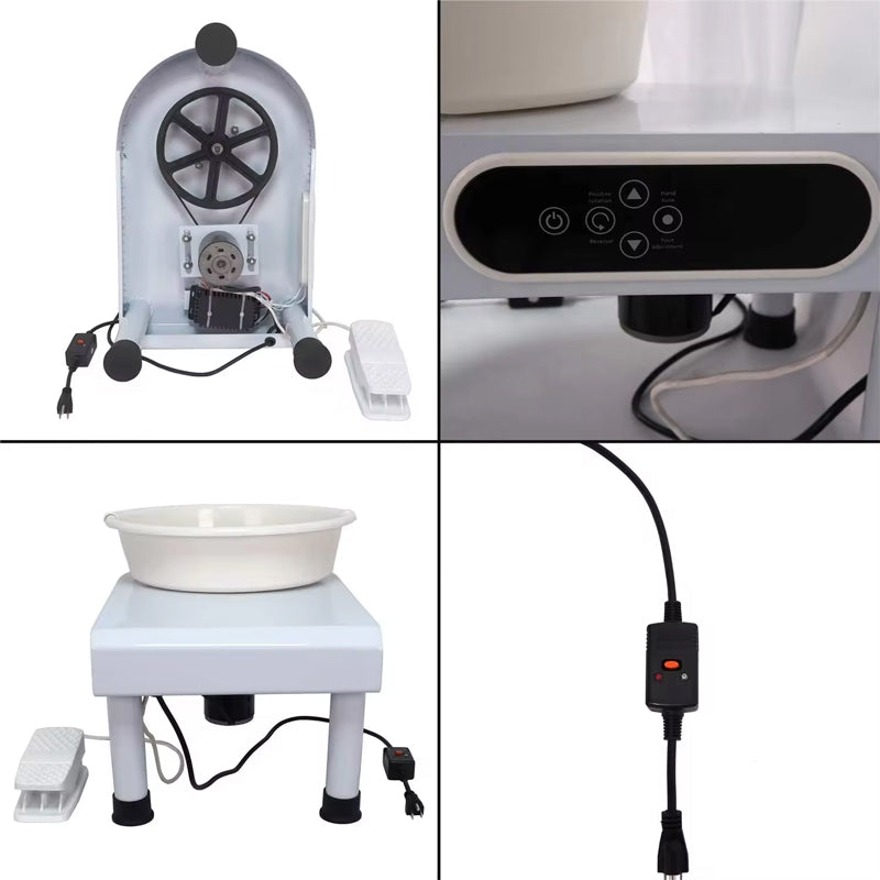 Children's Teaching Lcd Pottery Throwing Machine Clay Machine Pottery Equipment Pottery Wheel Pottery Throwing Machine