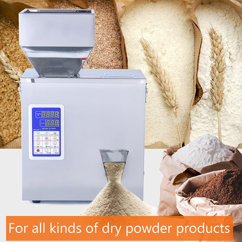 Powder Filling Machine 1-200G Particle Filling Machine Automatic Powder Particle Dispenser For Flour Beans