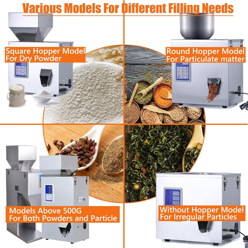 Powder Filling Machine 1-100G Particle Filling Machine Automatic Powder Particle Dispenser For Flour Glitter