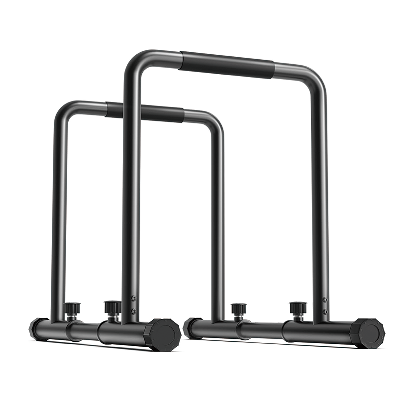 Adjustable Dip Bar, 1100lbs Heavy Duty Dip Stand Body Press Bar Parallette Exercise Bar Workout Equalizer