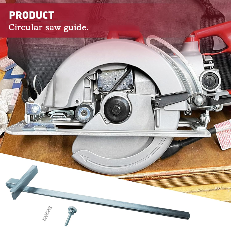 Adjustable Circular Saw Fence And Edge Guide