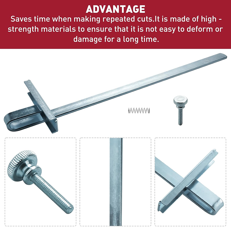 Adjustable Circular Saw Fence And Edge Guide