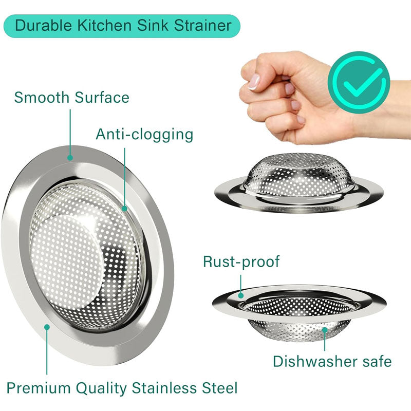 Kitchen Sink Protector, Stainless Steel Grid Sink Grille Protector Kitchen Sink Rack For Sink Bottomv