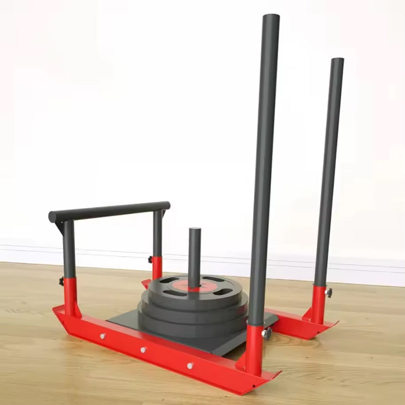 Weight Sled, Workout Sled, Fitness Strength Training Sled Suitable For 1" & 2" Weight Plate