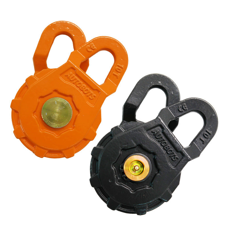 Heavy Duty New Ultra Pulle Mega Snatch Forged 10 Ton New Design 10T Forging Ultra Snatch Block