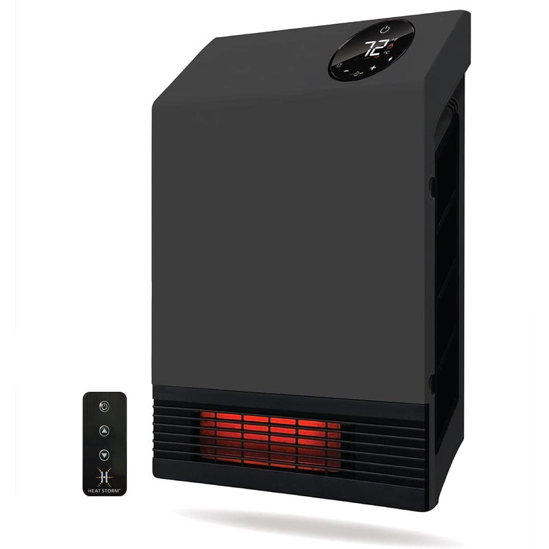 1000W Space Heaters Wall-Mount/Tabletop for Indoor Use Small Space Heaters with  Wireless Remote Control