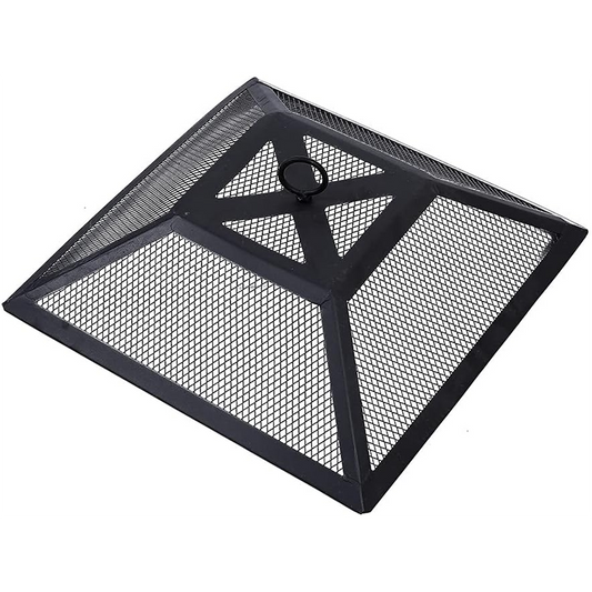 Square spark screen grilling brazier grilling grilling cover heating brazier protective cover brazier mesh cover anti-spark mesh cover