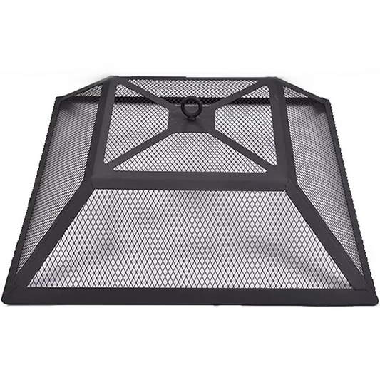 Spark screen grill cover square brazier cover stove table heating stove charcoal stove cover