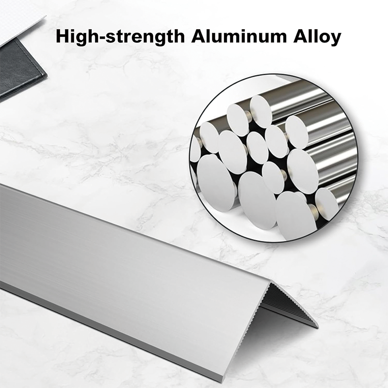 12Pcs Aluminium Alloy Corner Guard Wall Corner Protector,2" x 2" x 48",Wall Corner Protection Decoration 20 Ga/1 mm Thickness