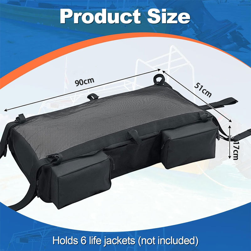 2Pcs Waterproof Life Jacket Storage Bags, Large T-Top Storage Bags For Boat T-Top Marine Storage Bags And Organizers