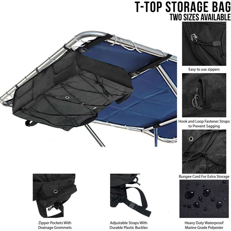 T-Top Storage Bag Yacht Waterproof Life Jacket Storage Bag Boat Top Life Jacket Storage Bag