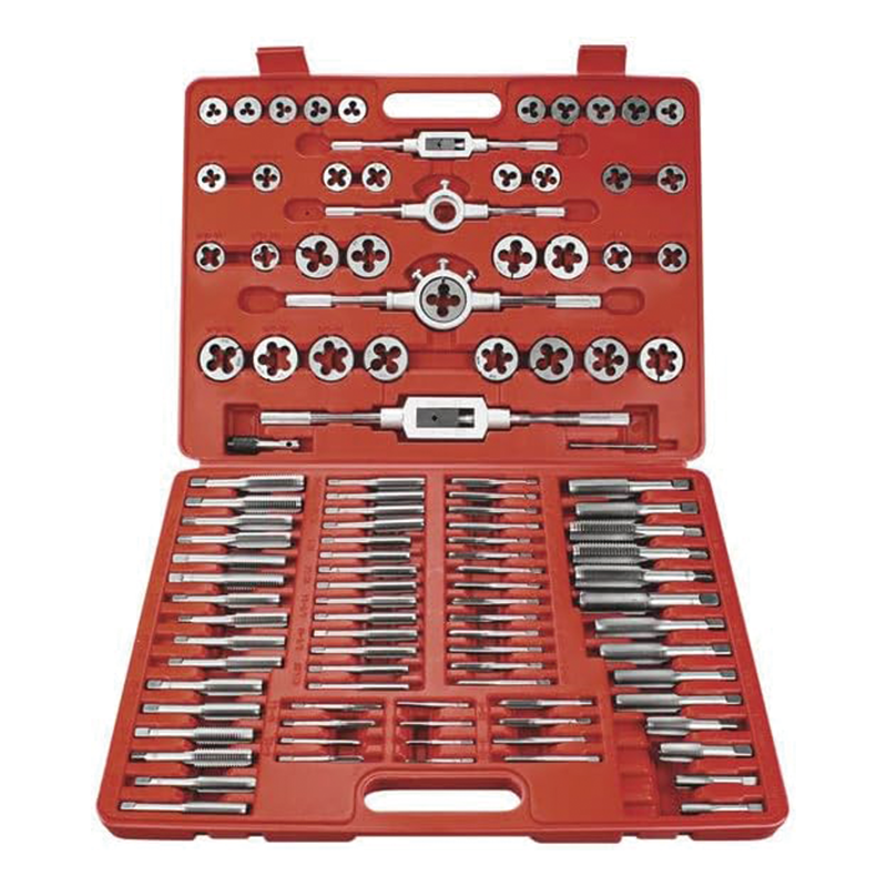 110 Piece Tap and Die Set, Metric Tap and Die Set for Cutting External Internal Threads  with Storage Case