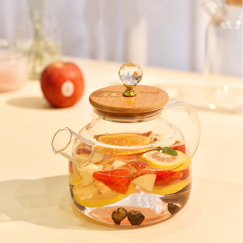 Chinese Teapot, Heat-Resistant Glass Pot, Household High Temperature Resistant Teapot, High Borosilicate Glass Teapot