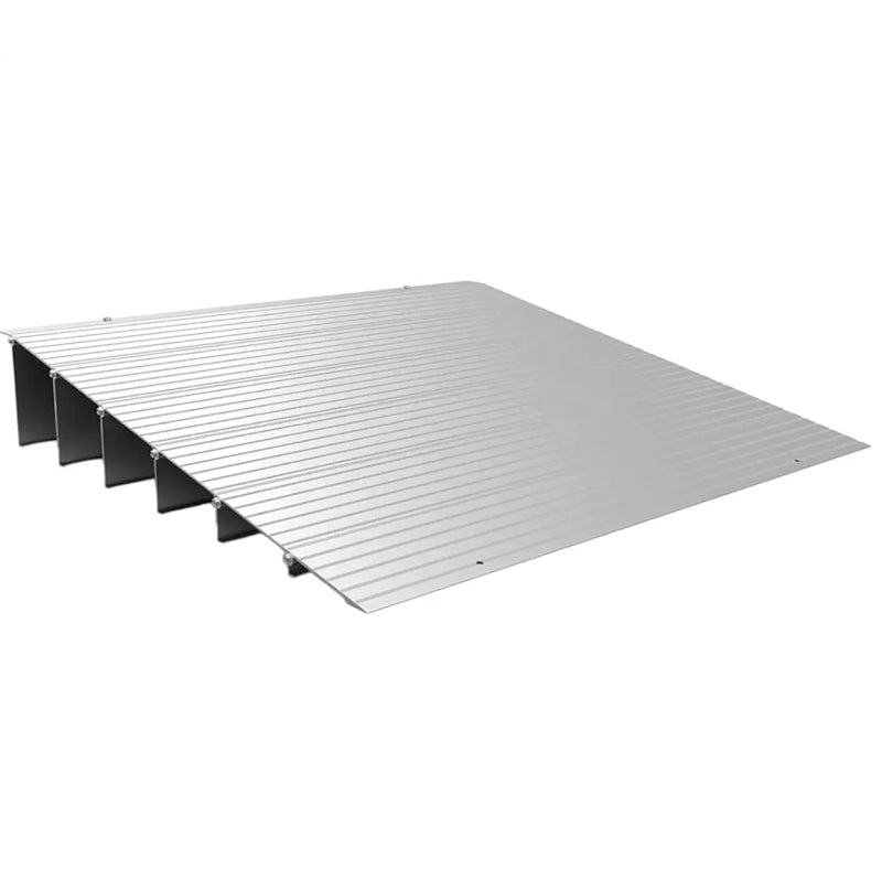 Modular Aluminum Entry Ramps/700Lbs Load Ramps For Doorways, Sliding Glass Doors, And Raised Landings