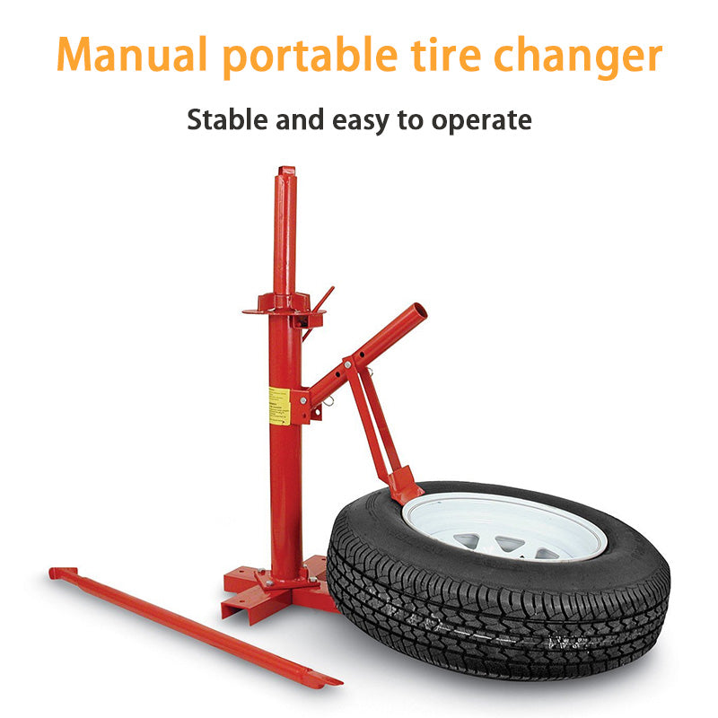 Manual Portable Tire Remover, Portable Tire Changer, Manual Tire Stripper, Manual Tire Removal Tool