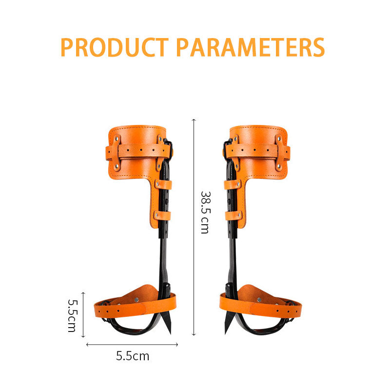 Adjustable Upright Tree Climbing Tool, Tree Climbing Spikes For Climbers, Loggers, Game Watchers, Fruit Pickers