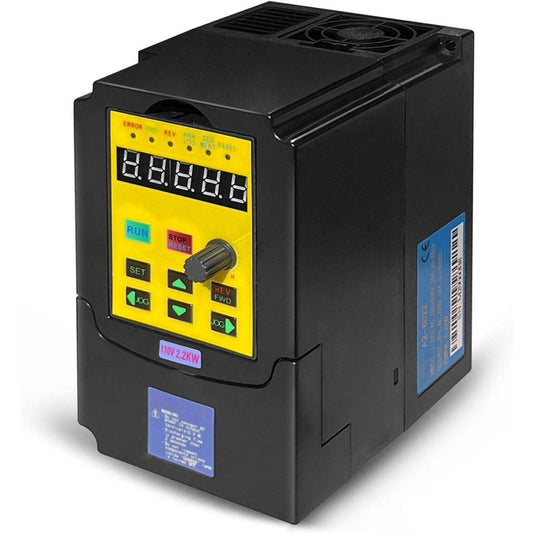 Variable Frequency Drives 110V 1 Phase Input 3 Phase 0-400HZ Output 30A for CNC Motor and Spindle