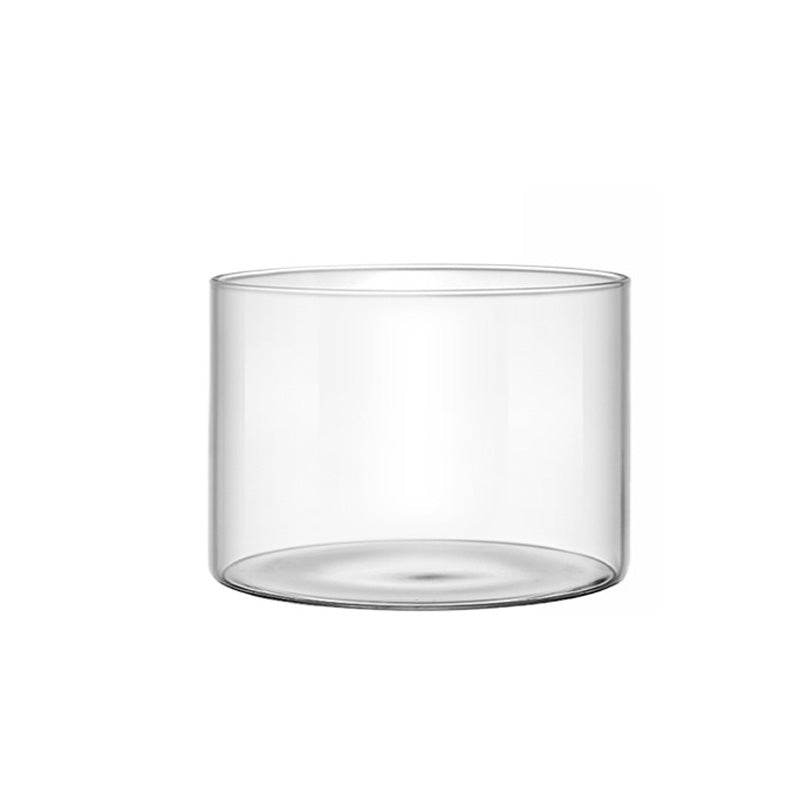 High Borosilicate Glass Vase, Micro Landscape Hydroponic Plant Straight Glass Jar, Ornamental Living Room Flower Arrangement Art Vase