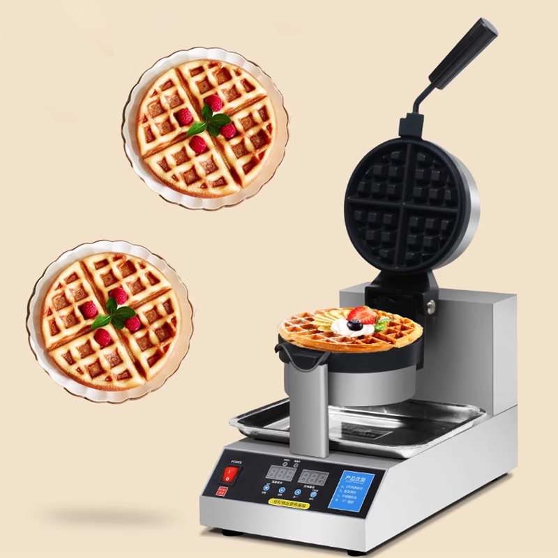 Computer Version Of The Rotary Waffle Oven Digital Display 0-400℃ Arbitrary Adjustment
