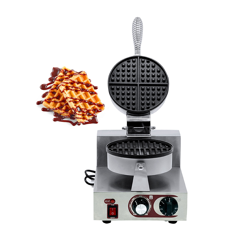 Commercial Waffle Maker Waffle Oven Coffee Electric Hot Waffle Maker Griddle Cake Maker Rotary Waffle Maker