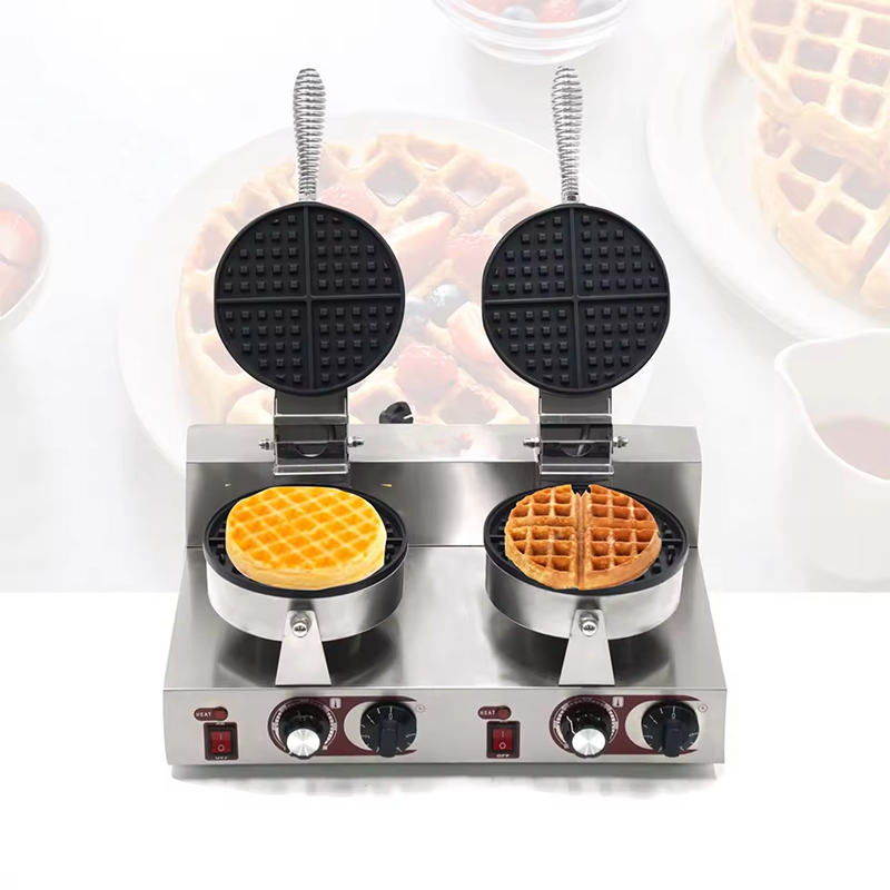 25-Hole Heart-Shaped Waffle Maker Commercial Love Dorayaki Machine
