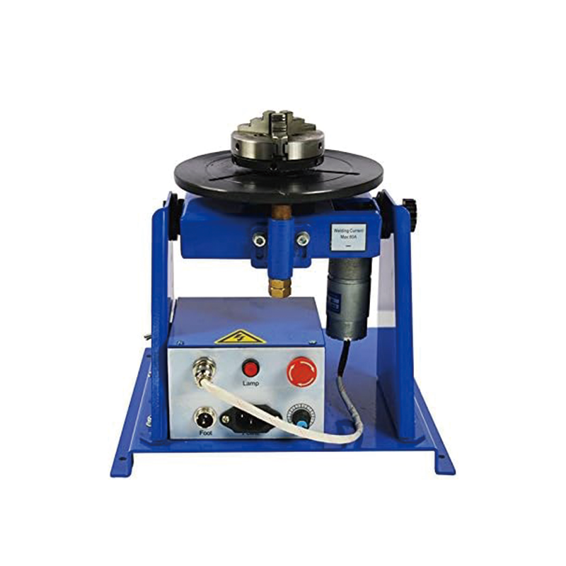 10KG Rotary Welding Positioner,0 to 90° Welding Positioner Positioning Turntable Rotational Speed 2-20 r/min Portable Welder Positioner Turntable Machine
