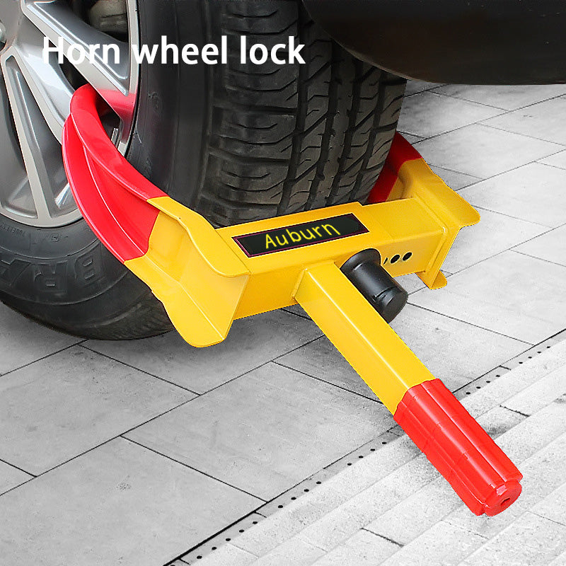 Horn Wheel Lock. Car Tire Lock, Household Car 9-Hole Anti-Theft Lock, Thickened