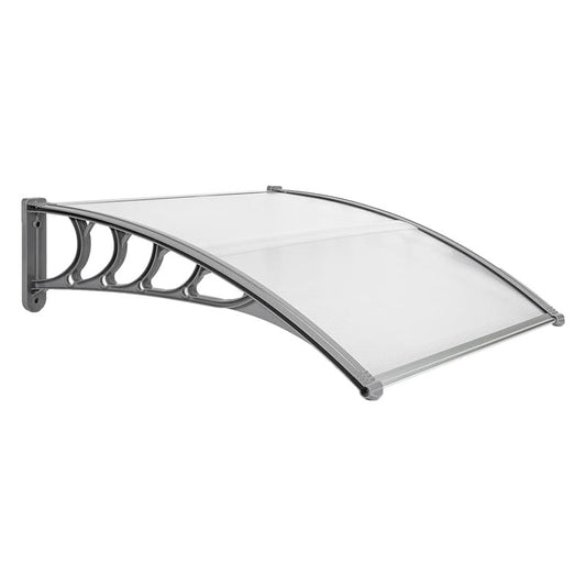 Transparent Pc Sun Panel Awning Household Eaves Door Head Awning Abs Bracket