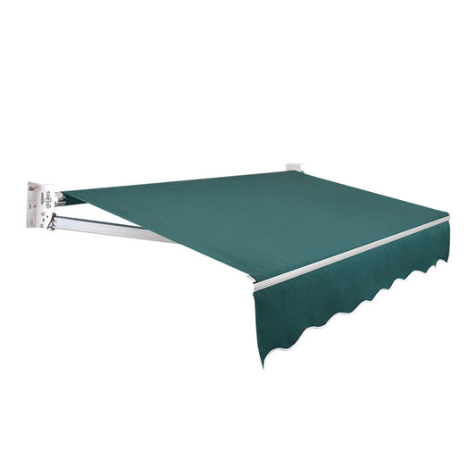 Awning Retractable Awning, Outdoor Awning Electric Hand-Cranked Awning, Suitable For Backyard, Balcony