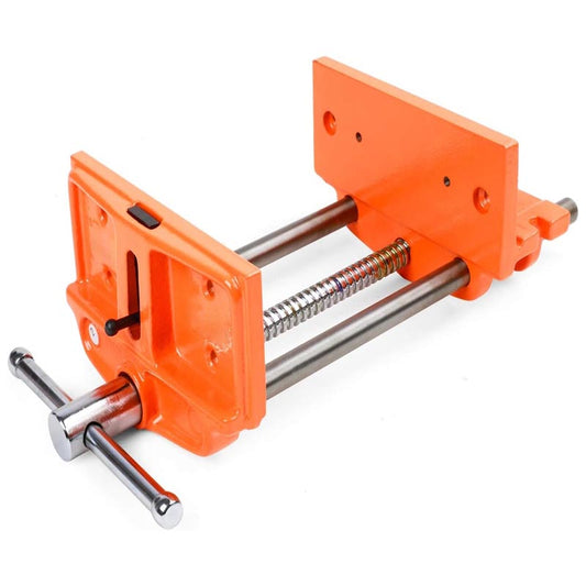 Woodworking Vise 9-Inch Woodworking Bench Vise Heavy-duty Cast Iron Vice for Woodworking, Cutting, and Drilling