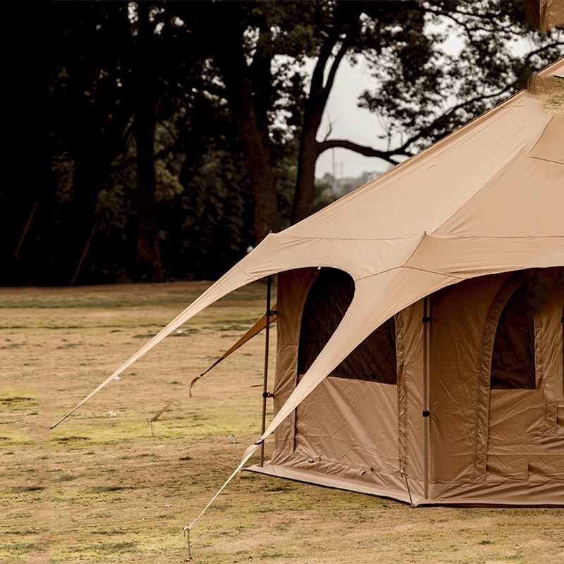 Yurt Tent 5m Outdoor Camping Cotton Cloth Luxury Yurt Camping Tent Circus Octagonal Rainproof Camp Tent